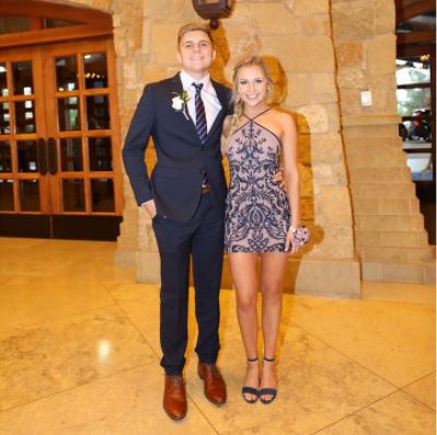 Connor Payton and his girlfriend Audrey Carrington